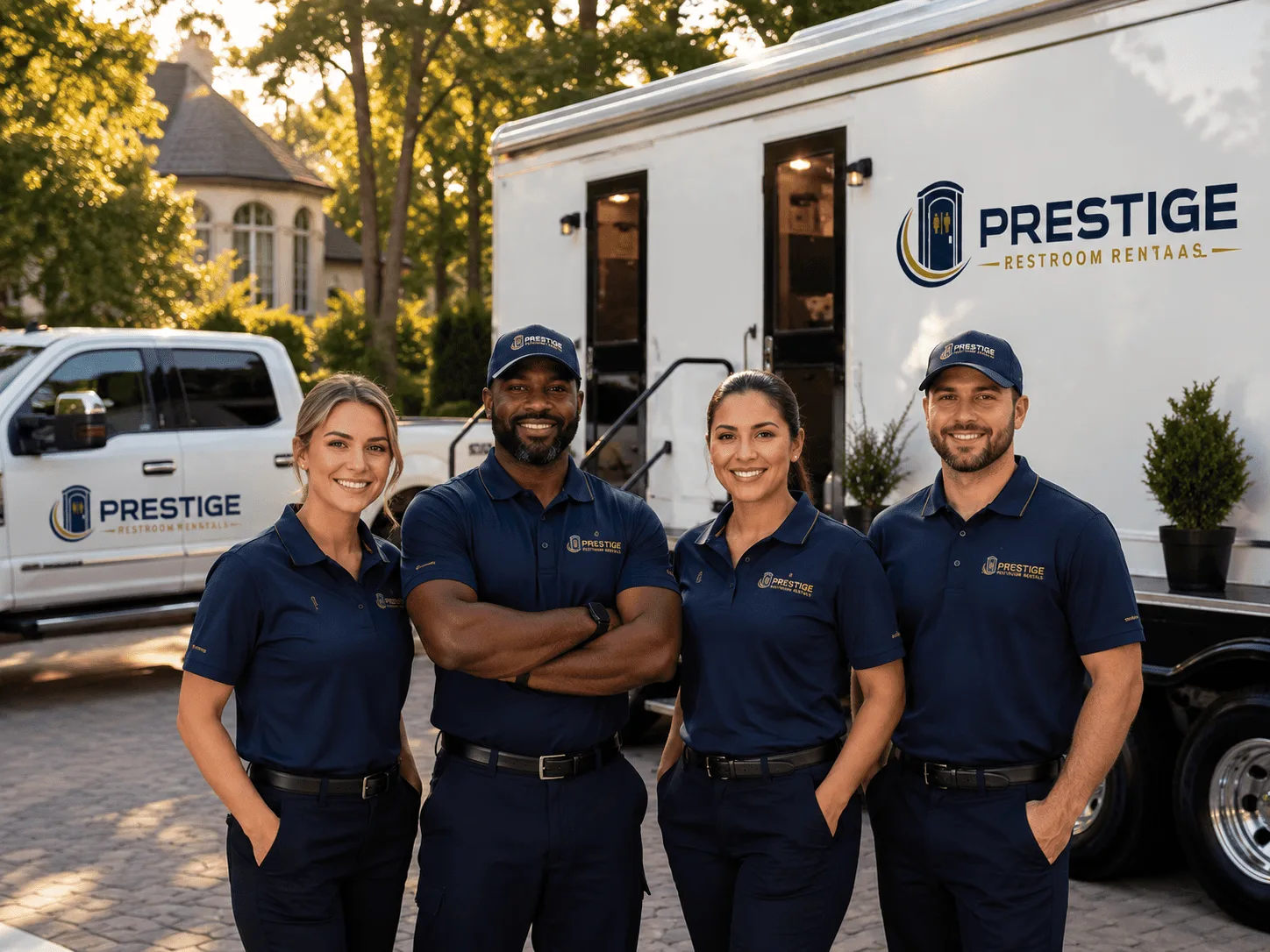 Trusted Luxury Portable Restrooms company in Braddock, ND
